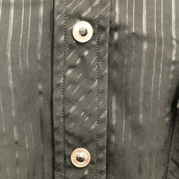 Liquid black men’s medium Western Shirt - Picture 2 of 4